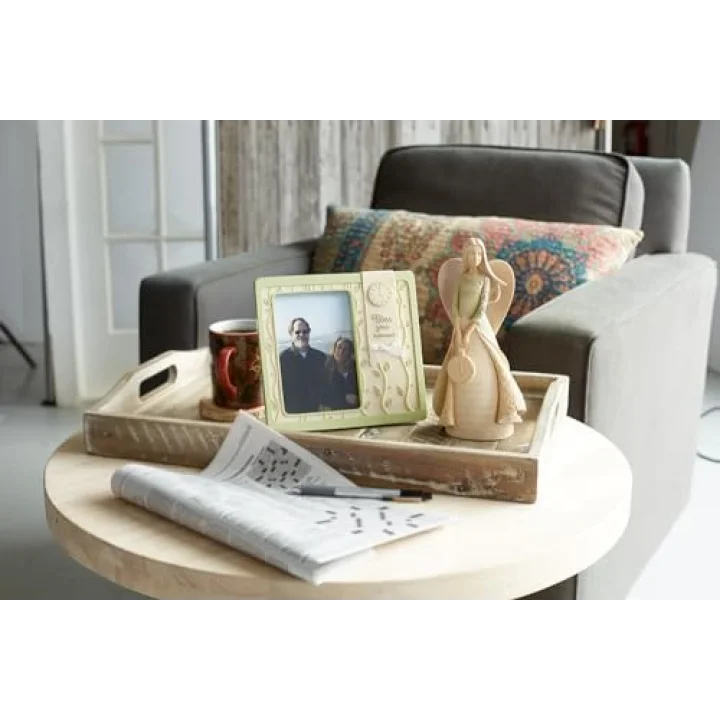 Temeller Emeklilik Melek Taşı Reçine Heykelcik, 22,8 cm