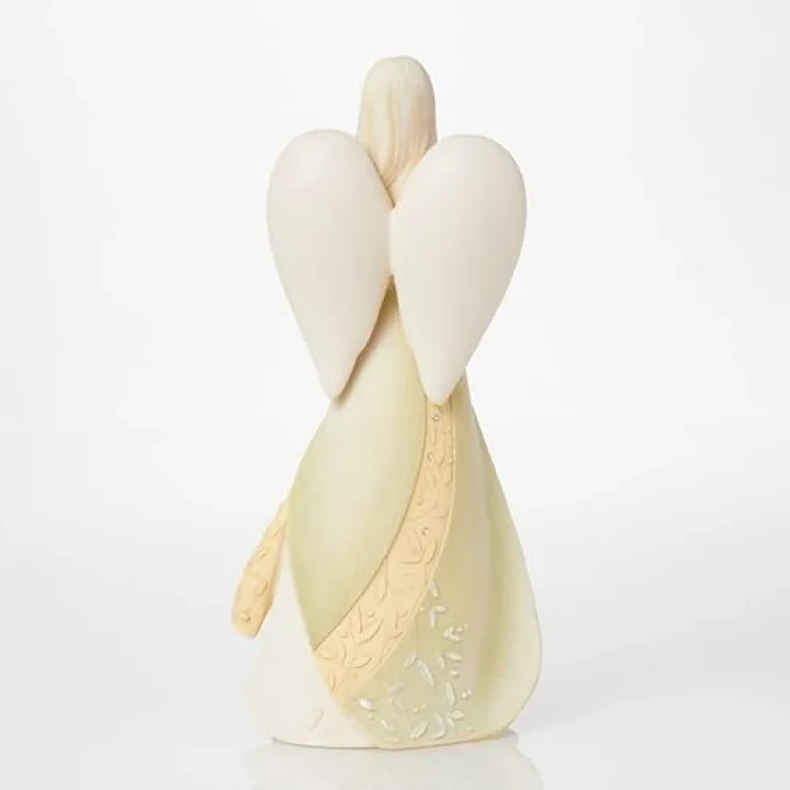 Temeller Emeklilik Melek Taşı Reçine Heykelcik, 22,8 cm