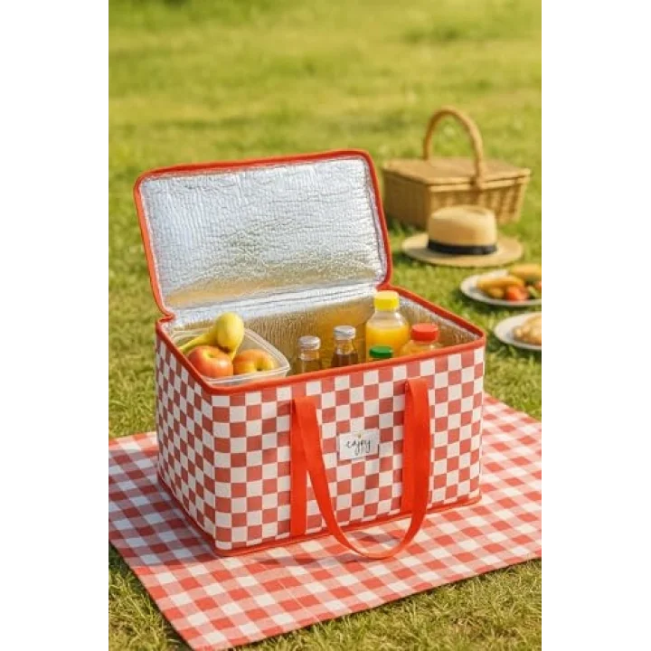 Termo Piknik Çantası Isı Korumalı (35 * 20 * 20 Cm (15 Lt))