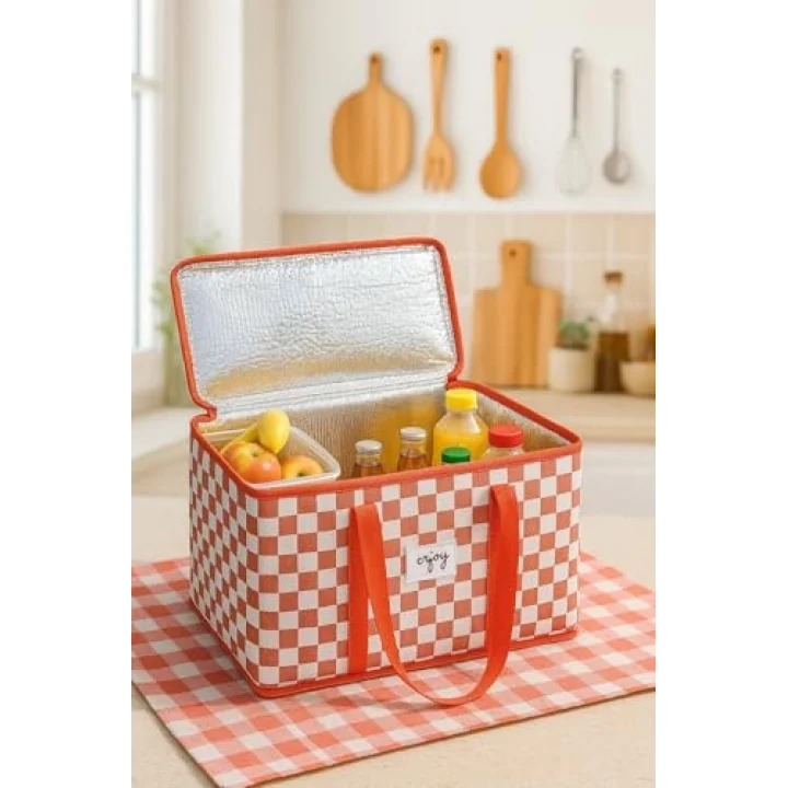 Termo Piknik Çantası Isı Korumalı (35 * 20 * 20 Cm (15 Lt))