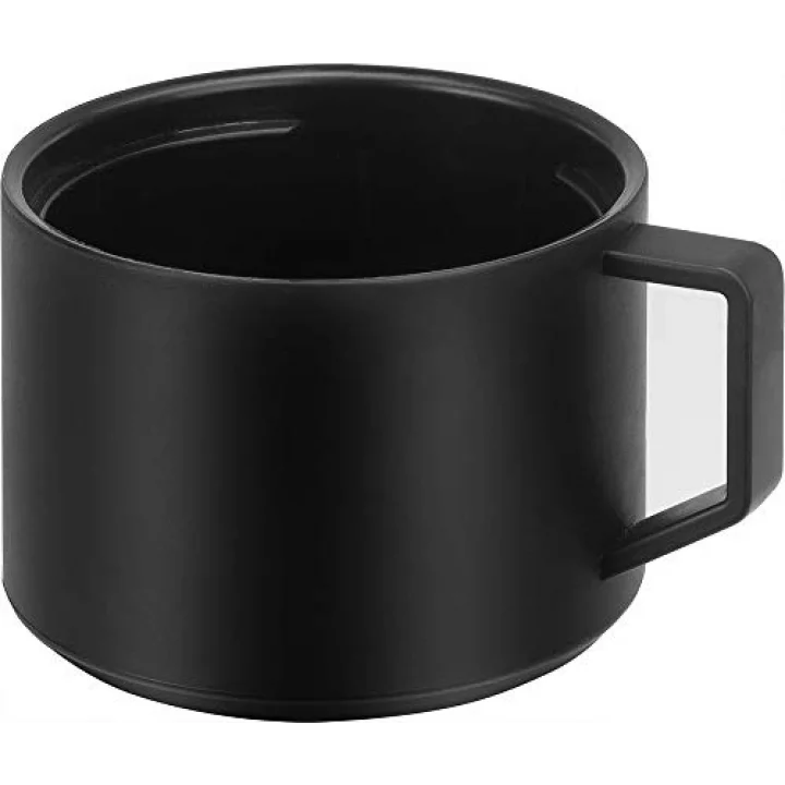 Termos, Entegre Fincan, Termos Sürahi, Çift Duvarlı Yalıtım, 1 Litre, Siyah