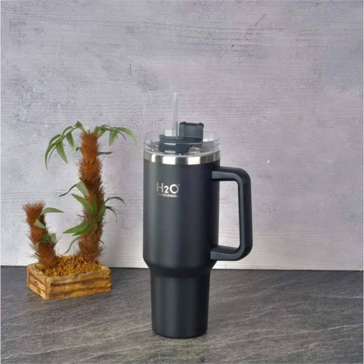 Termos Pipetli Maxi Kupa Siyah 1200 ml