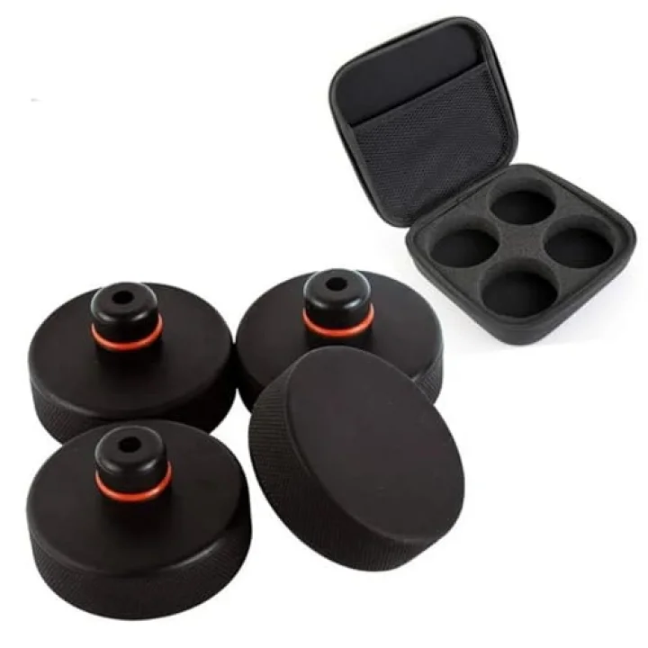 Tesla Uyumlu Lift Takozu - 4 Parça Jack Lift Pad Adaptörü - Tesla Model 3 S X Y Ile Uyumlu