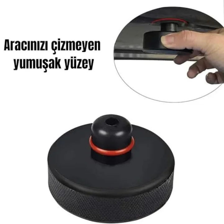 Tesla Uyumlu Lift Takozu - 4 Parça Jack Lift Pad Adaptörü - Tesla Model 3 S X Y Ile Uyumlu