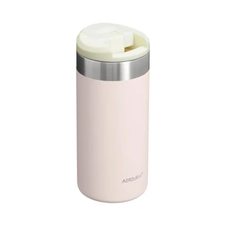 The Aerolight Transit Mug Termos Bardak, 0.35 Litre, Pembe Kuvars 2.0 (Rose Quartz)