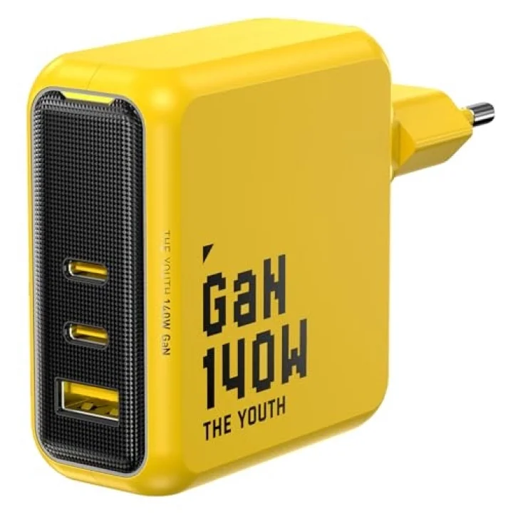 The Future Creative Power 2,6m 480Mbps 240W PD 3.1 MFI Lisanslı Süper Hızlı Şarj/Data Kablo, Youth 140W 3 Portlu Şarj Adaptörü Seti