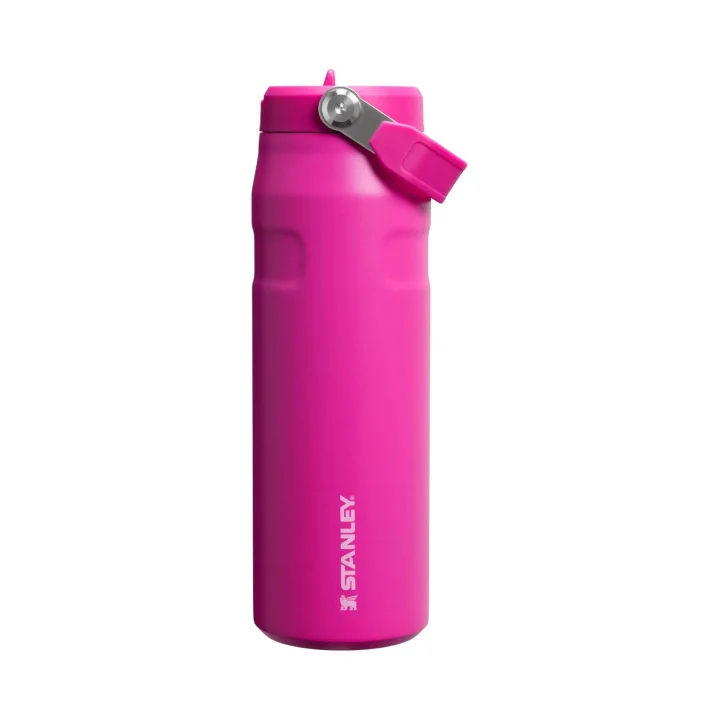 The IceFlow Bottle Flip Straw 2.0 0.7L / 24oz 10-11283-398 Fuşya