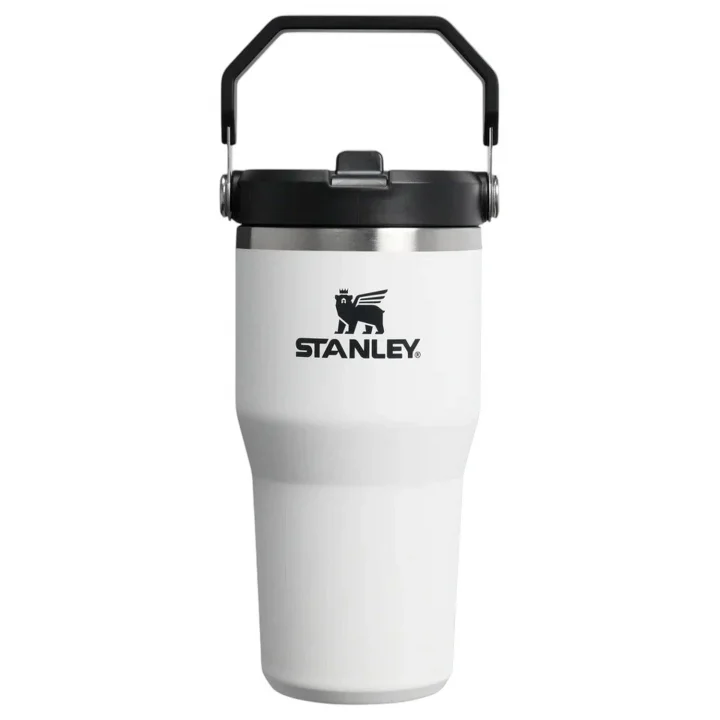 The IceFlow™ Flip Straw 2.0 Tumbler 0.59L / 20oz Chalk Termos AS10134250117 Metal