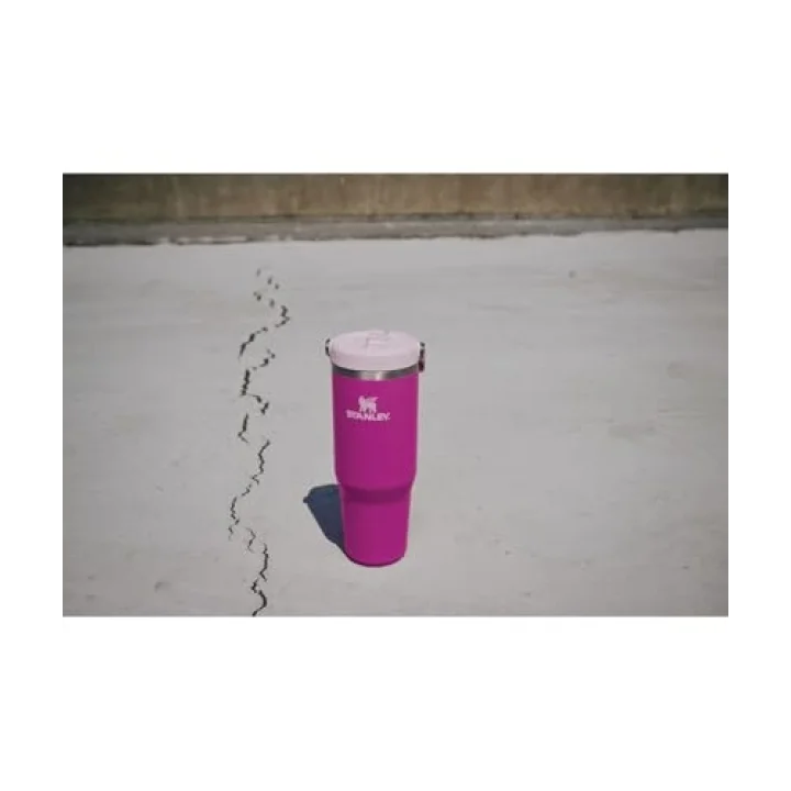 The IceFlow Flip Straw 2.0 Tumbler 0.89L Pembe Termos