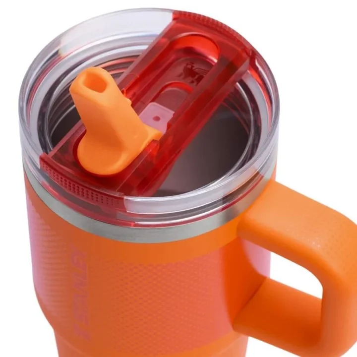 The Quencher Protour Flip Straw Termos 0,60 L Pipetli Termos 10-12484-099 Turuncu