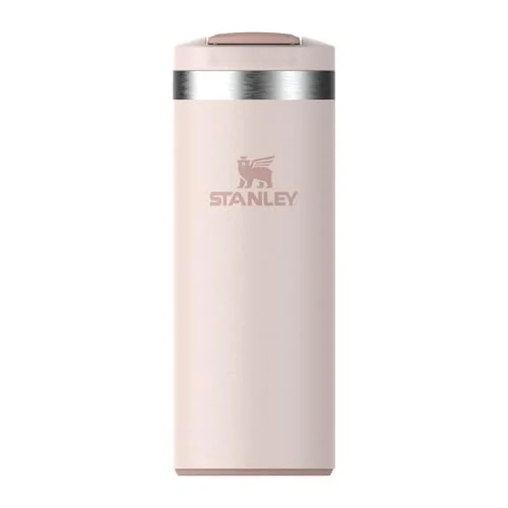 The Transit FlipTop Mug Termos 0.35 Litre - Pembe Kuvars (Rose Quartz) | Paslanmaz Çelik