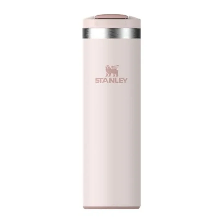 The Transit FlipTop Mug Termos 0.47 Litre - Pembe Kuvars (Rose Quartz) | Paslanmaz Çelik