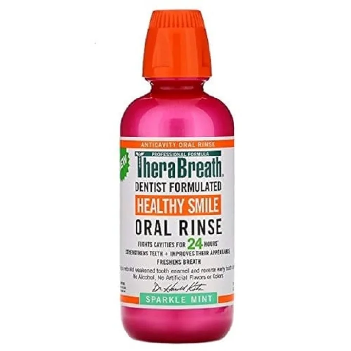 Thera Breath Anticavity Sparkle Mint Ağız Çalkalama Suyu 473Ml