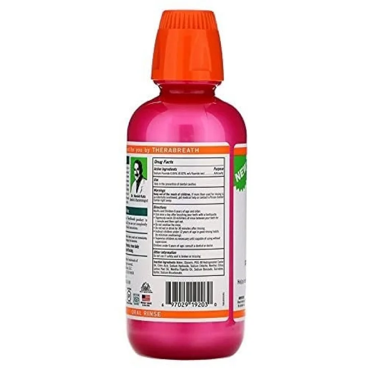 Thera Breath Anticavity Sparkle Mint Ağız Çalkalama Suyu 473Ml
