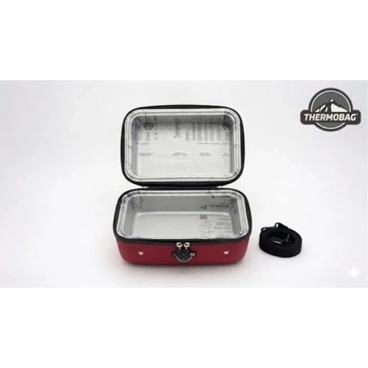THERMOBAG 8LT Isı Yalıtımlı Soğutucu Termos Çanta Kırmızı