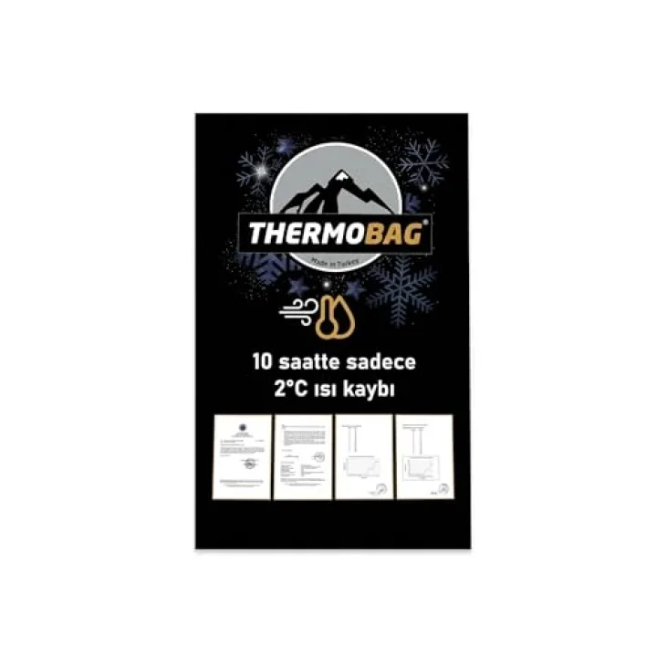 THERMOBAG 8LT Isı Yalıtımlı Soğutucu Termos Çanta Mavi