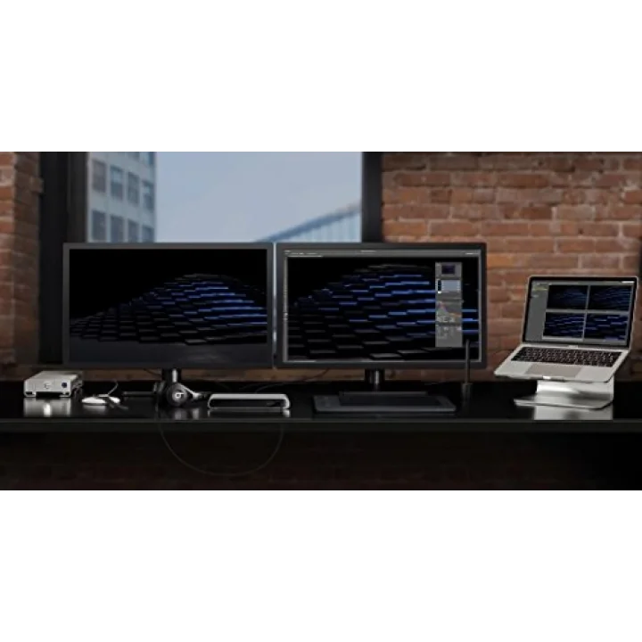 Thunderbolt 3 Dock, 85W, 3 x USB3.0, 2 x Thunderbolt 3, 1 x Display Port, Gigabit Ethernet, 3.5mm Kulaklık ve Mikrofon Girişi, Windows ve Mac Uyumlu (10DAA8501)