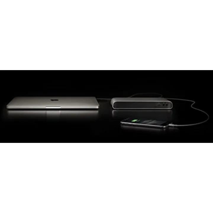 Thunderbolt 3 Dock, 85W, 3 x USB3.0, 2 x Thunderbolt 3, 1 x Display Port, Gigabit Ethernet, 3.5mm Kulaklık ve Mikrofon Girişi, Windows ve Mac Uyumlu (10DAA8501)