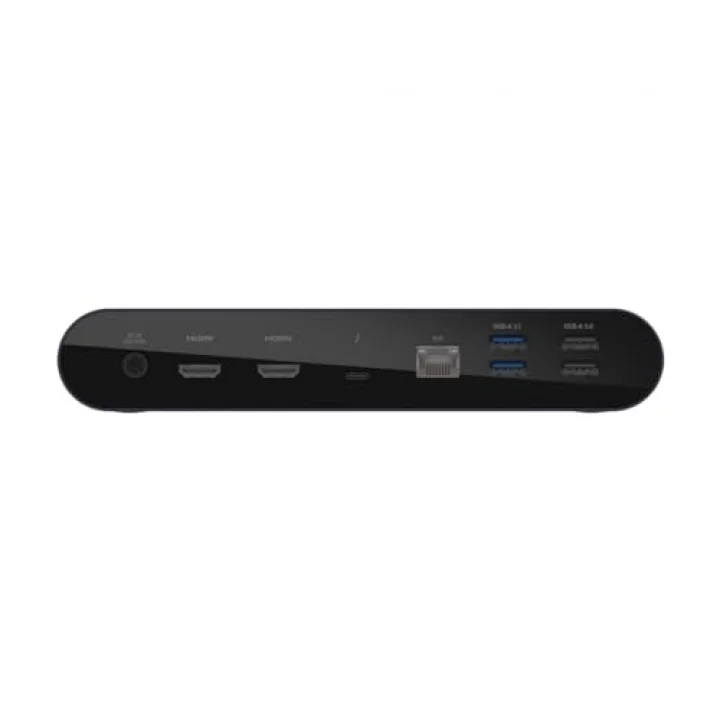 Thunderbolt 4 Dock Pro, Tek 8K 60hz, Çift 4K Ekran Uyumlu, 2 x Thunderbolt 4 Bağlantı Noktası, 2 x HDMI Bağlantı Noktası, 90W Güç Dağıtım PD, Ses Girişi/Çıkışı