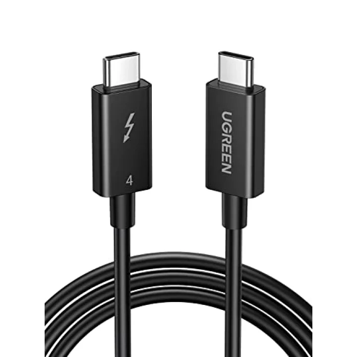 Thunderbolt 4.0 40Gbps 100W 8K Data Görüntü Kablosu 80cm