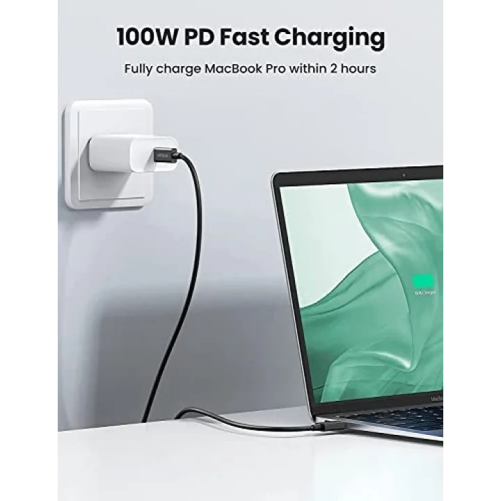 Thunderbolt 4.0 40Gbps 100W 8K Data Görüntü Kablosu 80cm