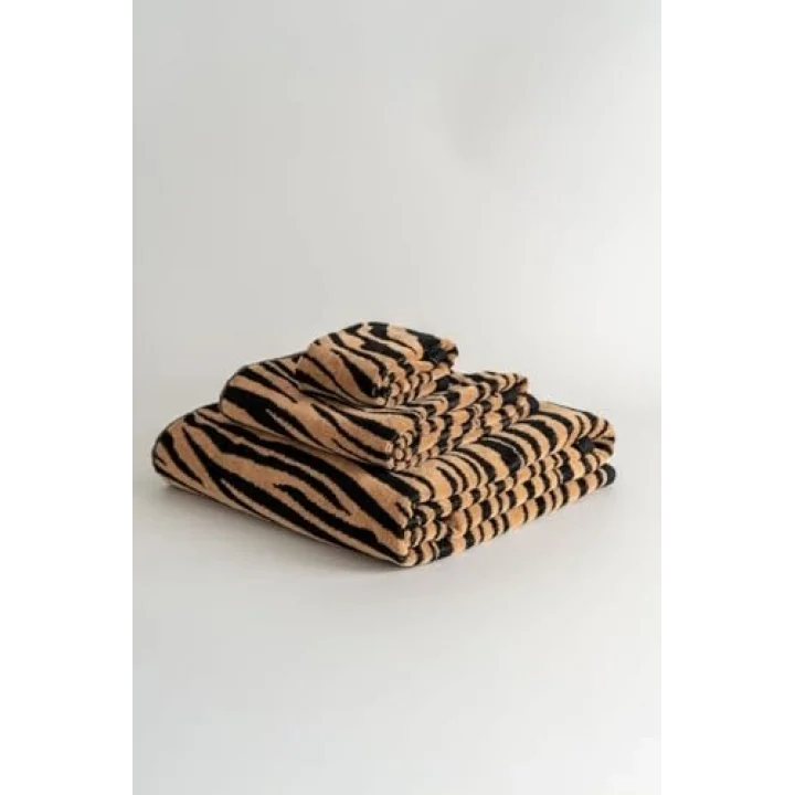 Tiger |%100 Pamuk Kadife El/Yüz Havlusu Kaplan