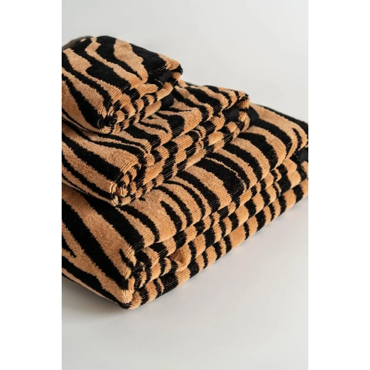 Tiger |%100 Pamuk Kadife El/Yüz Havlusu Kaplan
