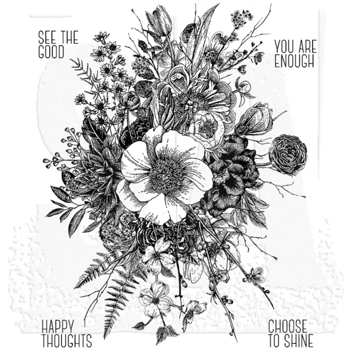Tim Holtz Glorious Garden 17,8 x 21,9 cm