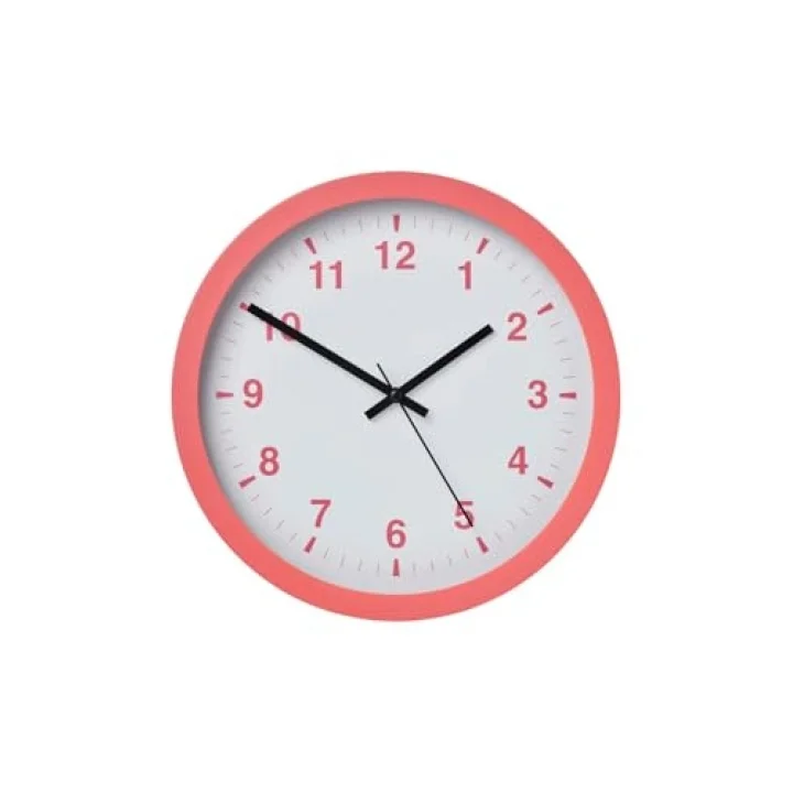 Tjalla Duvar Saati Pembe 28 Cm 70540887