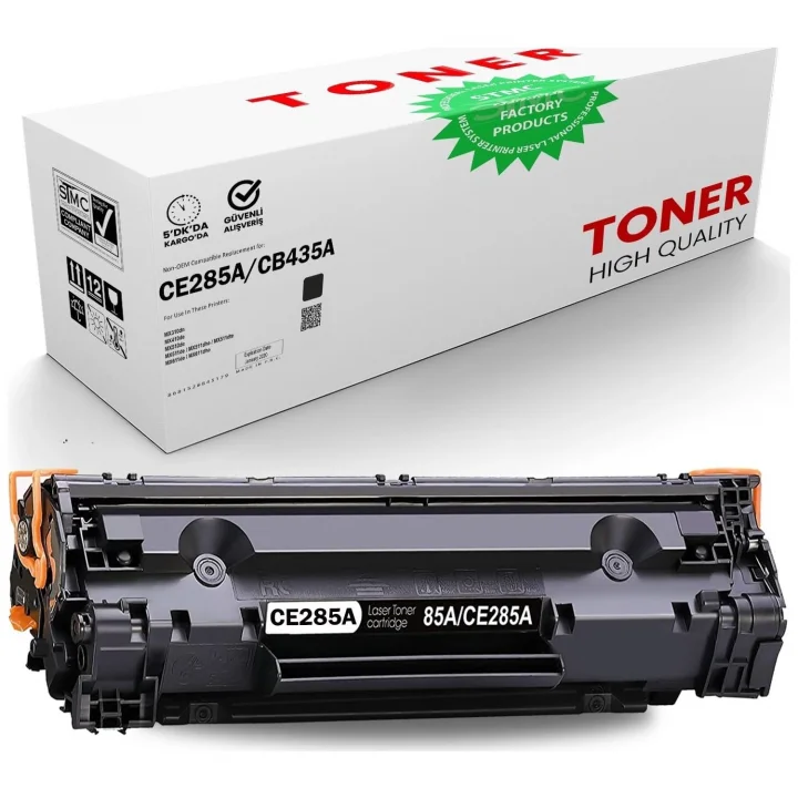 Tkz HP Laserjet Uyumlu CE285A WB/P1100/P1102/P1102W/P1104/M1132 2000 Sayfa Kapasiteli Muadil Toner
