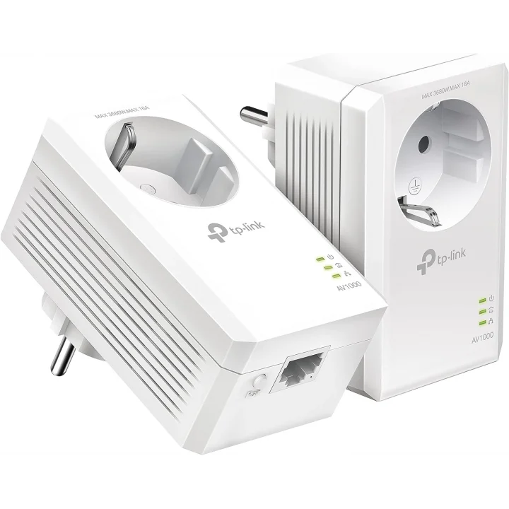 TL-PA7017P KIT, AV1000 Gigabit Passthrough Powerline Başlangıç Kiti
