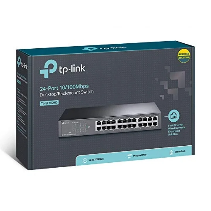 TL-SF1024D, 24-Portlu 10/100Mbps Desktop/Rackmount Switch