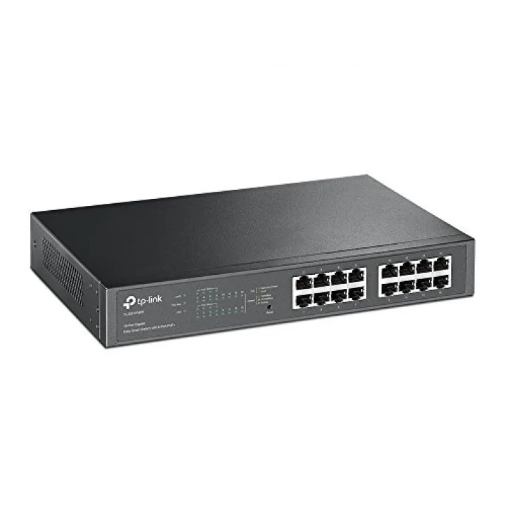 TL-SG1016PE, 16-Port Gigabit Easy Smart Switch with 8-Port PoE+