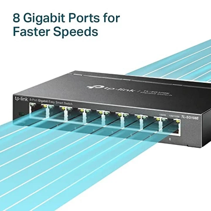 TL-SG108E, 8-Port Gigabit Easy Smart Switch