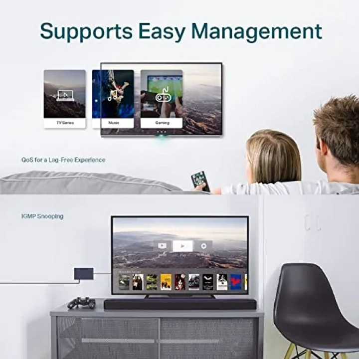 TL-SG108E, 8-Port Gigabit Easy Smart Switch