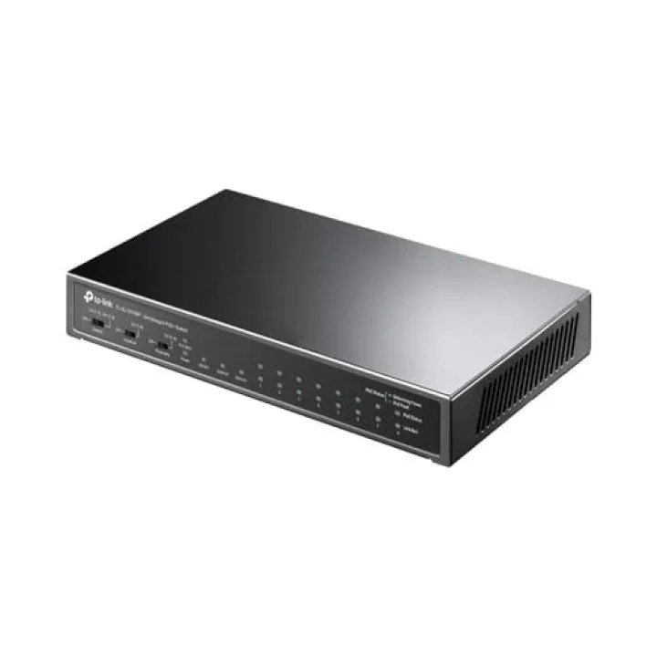 TL-SL1311MP, 8-Port 10/100Mbps + 3-Port Gigabit Desktop Switch with 8-Port PoE+