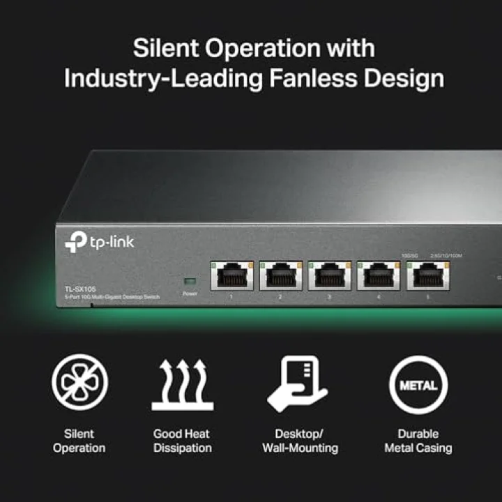 TL-SX105, 5-Port 10G Desktop Switch