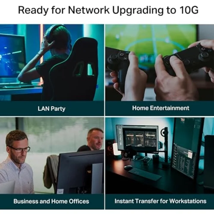 TL-SX105, 5-Port 10G Desktop Switch
