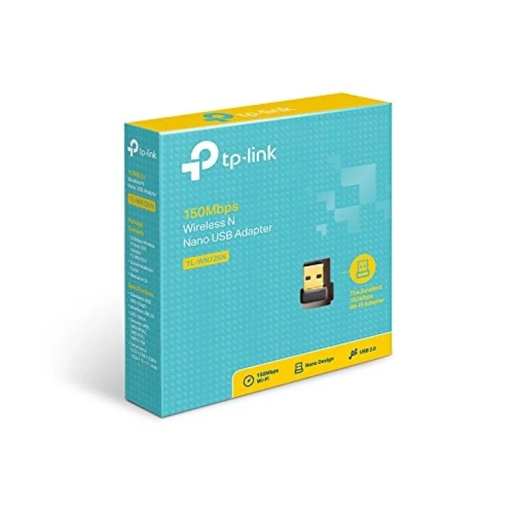 Tl-Wn725N, 150Mbps Kablosuz N Nano Usb Adaptör