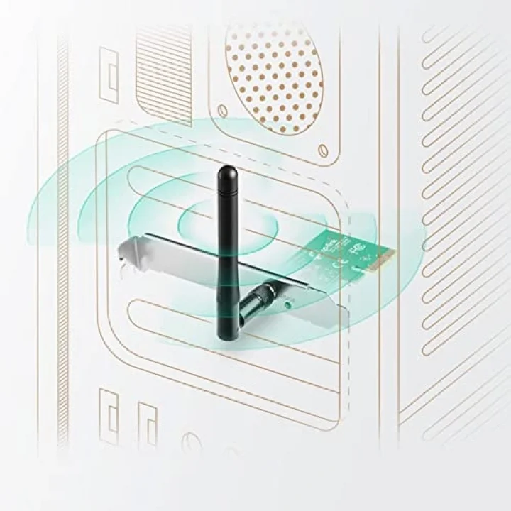 TL-WN781ND, 150Mbps Kablosuz PCI Express Adaptör