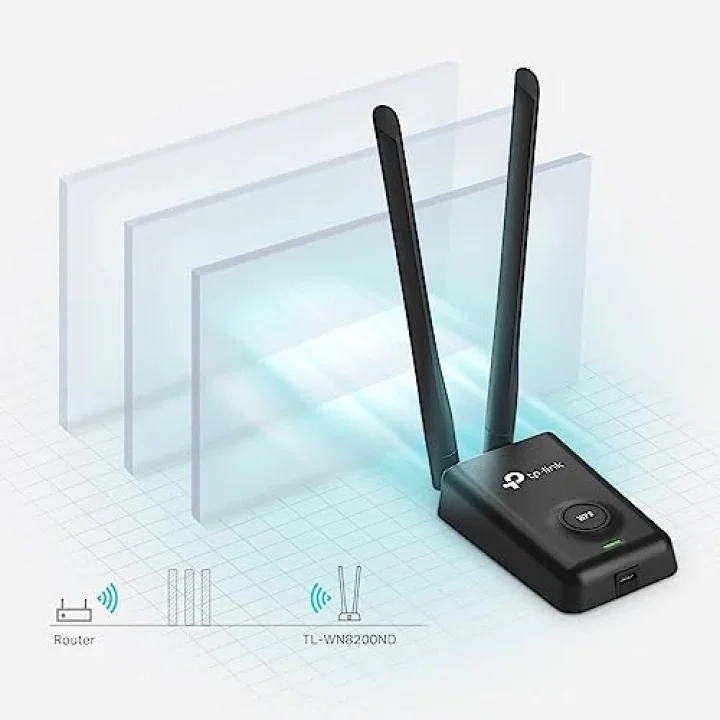 TL-WN8200ND, 300Mbps High Power Wireless USB Adapter
