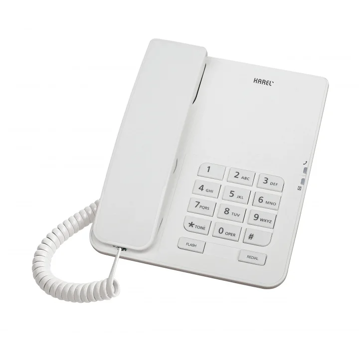 TM140 Krem TM140 Krem Kablolu Telefon, Beyaz