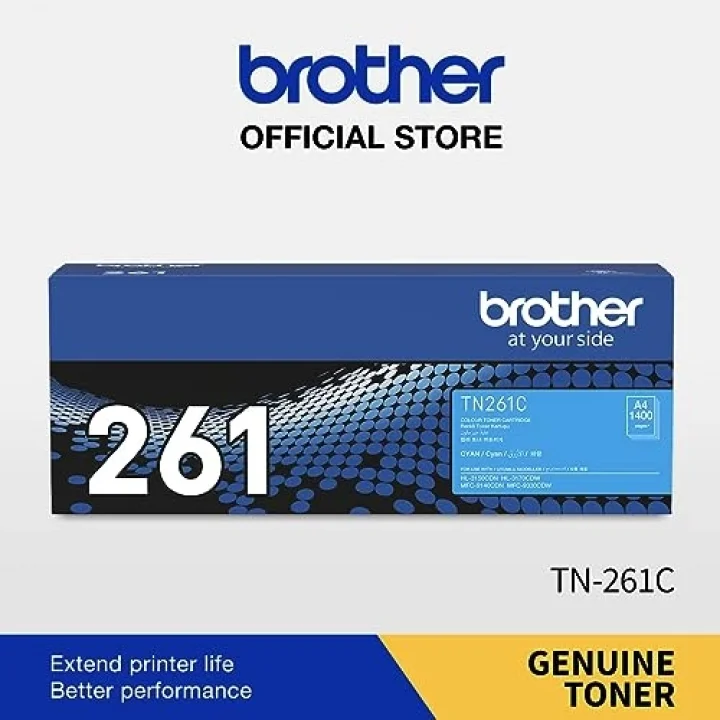 TN-261C 1.400 Sayfa Cyan Mavi Toner HL-3150-3170 MFC-9140-9330