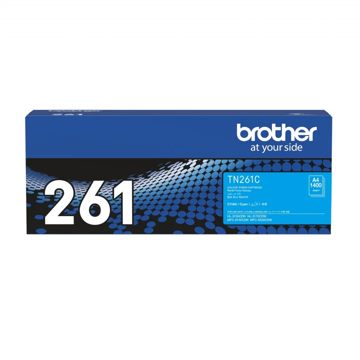 TN-261C 1.400 Sayfa Cyan Mavi Toner HL-3150-3170 MFC-9140-9330