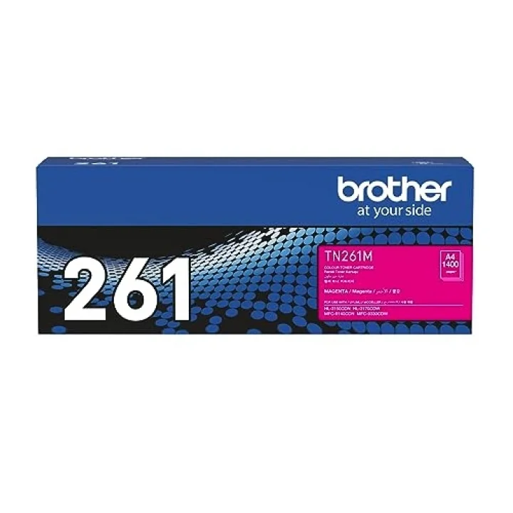 TN-261M 1.400 Sayfa Magenta Kırmızı Toner HL-3150-3170 MFC-9140-9330