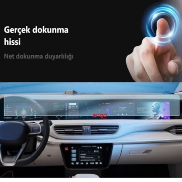 Togg T10F İle Uyumlu Ekran Koruyucu Dijital Gösterge Ve Multimedya