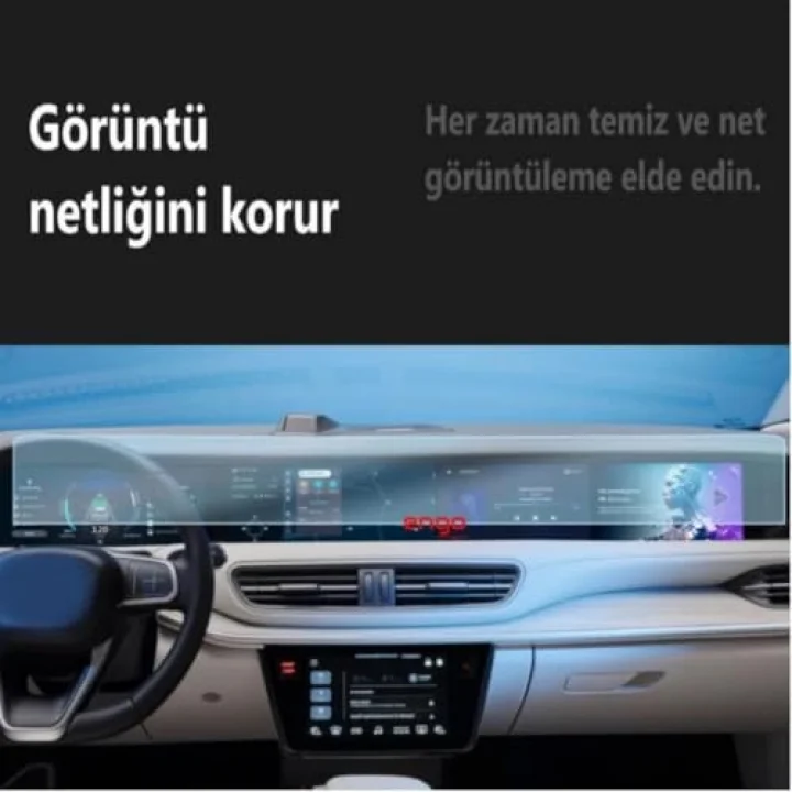 Togg T10F İle Uyumlu Ekran Koruyucu Dijital Gösterge Ve Multimedya