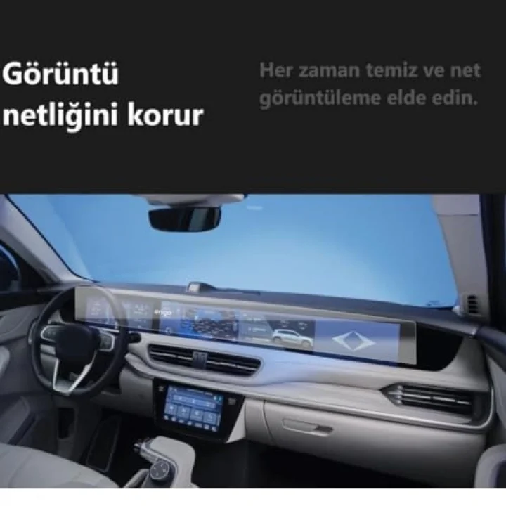 Togg T10X İle Uyumlu Mat Ekran Koruyucu Multimedya Ve Dijital Gösterge
