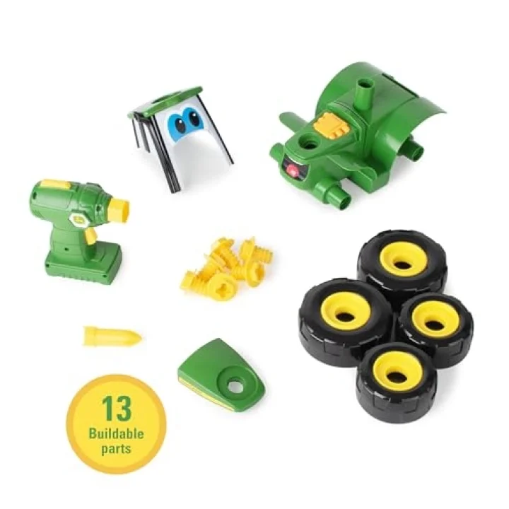 Tomy İnşaa edilebilir Johnny Traktör