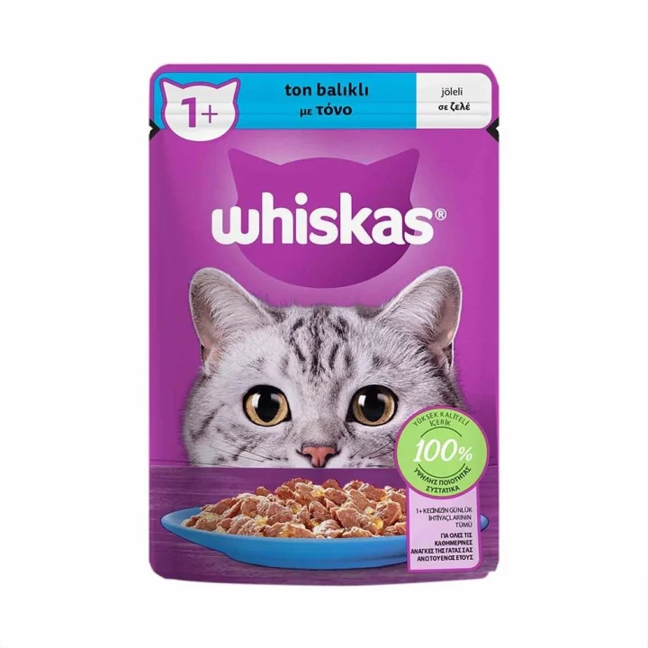 Ton Balıklı Poşet Yaş Mama 85 G Tekli Paket